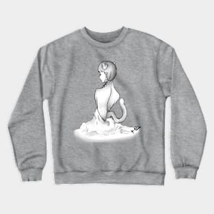 Morning Neko Crewneck Sweatshirt